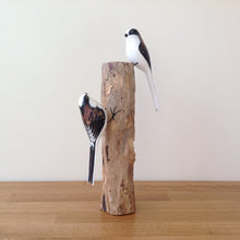 Load image into Gallery viewer, Archipelago Long Tailed Tit Wood Carving