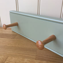 Load image into Gallery viewer, Traditional Shaker Peg Rail With Oak Pegs - Litchen