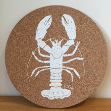 Load image into Gallery viewer, Cork Lobster Placemats Set Of 4