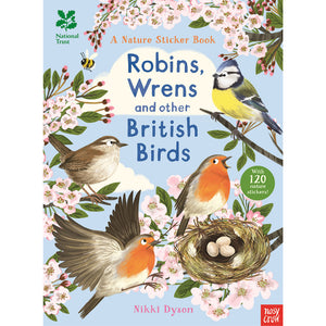 National Trust: Robin, Wrens and other British Birds - Sticker Book