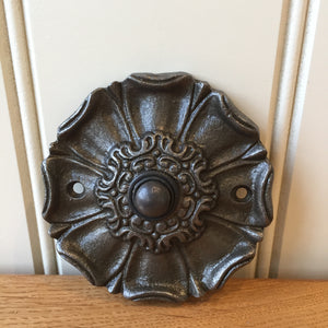 Door Bell Push Antique Iron