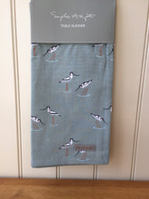 Load image into Gallery viewer, Coastal Birds Table Runner