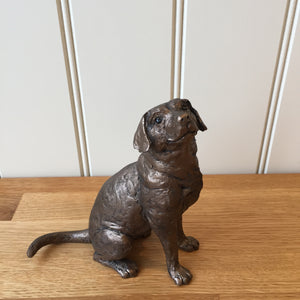 Harry Labrador Bronze Frith Sculpture By Thomas Meadows