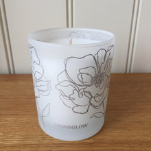 Load image into Gallery viewer, Stoneglow Scented Candle Day Flower New Collection Patchouli &amp; Lemon