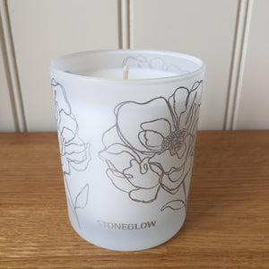 Stoneglow Scented Candle Day Flower New Collection Patchouli & Lemon
