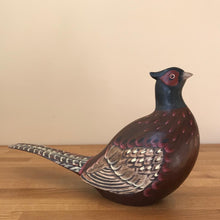 Load image into Gallery viewer, Archipelago Pheasant Wood Carving