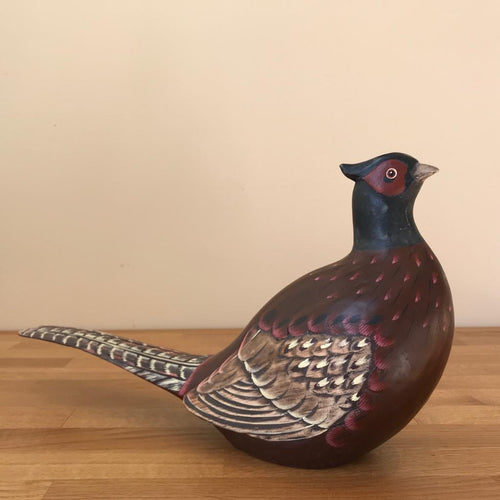 Archipelago Pheasant Wood Carving