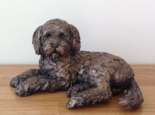 Load image into Gallery viewer, Ozzy Cockapoo Bronze Frith Sculpture By Adrain Tinsley
