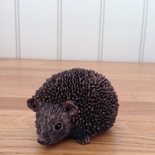 Squeak Junior Hedgehog Bronze Frith Sculpture By Thomas Meadows