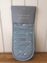 Load image into Gallery viewer, Coastal Birds Double Oven Glove