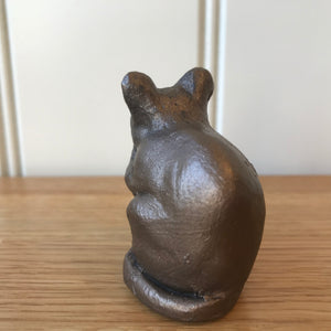 Mortimer Mouse Washing Face Bronze Frith Sculpture - MINIMA
