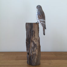Load image into Gallery viewer, Archipelago Spotted Flycatcher Wood Carving