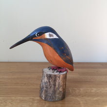 Load image into Gallery viewer, Archipelago Kingfisher Wood Carving