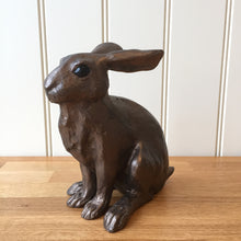 Load image into Gallery viewer, Lilac Leveret Bronze Frith Sculpture By Paul Jenkins