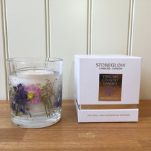 Load image into Gallery viewer, Stoneglow Candles Nature&#39;s Gift English Country Garden Natural Wax Gel Candle