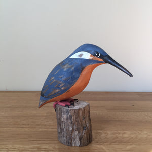 Archipelago Kingfisher Wood Carving