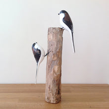 Load image into Gallery viewer, Archipelago Long Tailed Tit Wood Carving