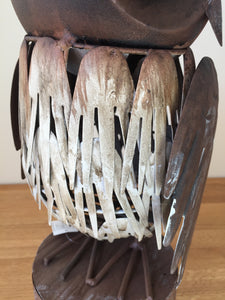 Archipelago Owl Metal Garden Bird Sculpture