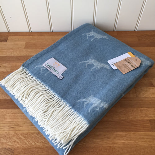 Tweedmill Animal Print Jacquard Throw - Vizsla