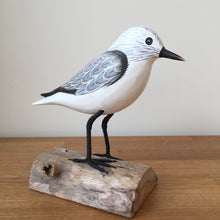Load image into Gallery viewer, Archipelago Sanderling Standing Wood Carving