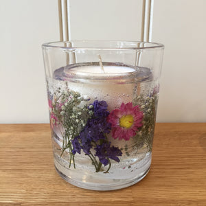 Stoneglow Candles Nature's Gift English Country Garden Natural Wax Gel Candle