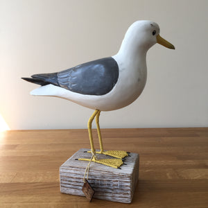 Archipelago Seagull Wood Carving