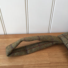 Load image into Gallery viewer, Tweedmill Luxury Dog Travel Bed with Waterproof Base - Olive/Tweed