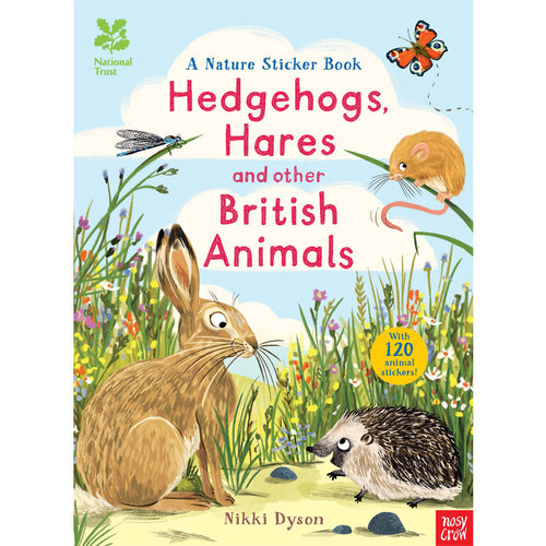 National Trust: Hedgehogs, Hares and other British Animals - Sticker Book