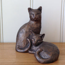 Load image into Gallery viewer, Toby &amp; Poppy Bronze Frith Sculpture By Paul Jenkins
