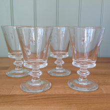 Load image into Gallery viewer, La Rochère Bee Stemmed/Wine Glass Goblet Set of  4
