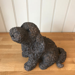 Frankie Cockapoo Large Bronze Frith Sculpture By Adrian Tinsley