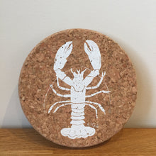 Load image into Gallery viewer, Cork Lobster Coasters Set Of 4