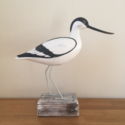 Archipelago Avocet Walking Wood Carving