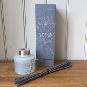 Stoneglow Reed Diffuser Day Flower Collection Patchouli & Lemon