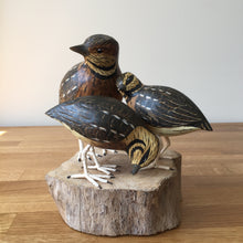 Load image into Gallery viewer, Archipelago Quail Block Wood Carving