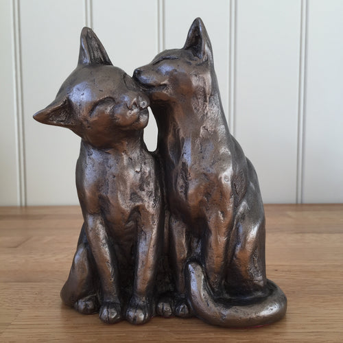 Yum Yum And Friend Bronze Frith Sculpture By Paul Jenkins