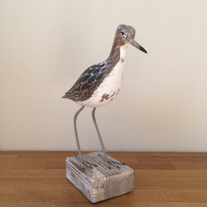 Archipelago Ruff Standing Straight Wood Carving