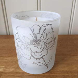 Stoneglow Scented Candle Day Flower New Collection Patchouli & Lemon