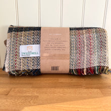 Load image into Gallery viewer, Tweedmill Recycled 100% Wool Throw/Rug/Picnic Blanket Small