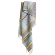 Load image into Gallery viewer, Tweedmill Drapers Collection - Mills Check Pure New Wool Throw