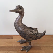 Load image into Gallery viewer, Darcy Duck Frith Bronze Sculpture By Thomas Meadows