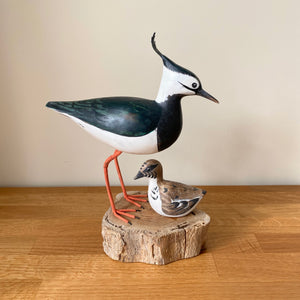 Archipelago Lapwing Wood Carving