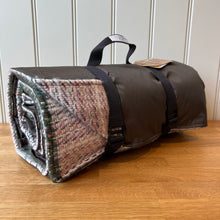 Load image into Gallery viewer, Tweedmill Recycled Picnic Blanket Rug Roll Waterproof Backing
