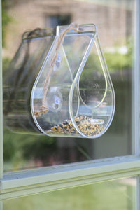 Dew Drop Window Bird Feeder Wildlife Country Gift