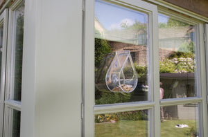 Dew Drop Window Bird Feeder Wildlife Country Gift