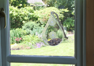 Dew Drop Window Bird Feeder Wildlife Country Gift