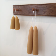 Load image into Gallery viewer, 100% Natural Pure UK Beeswax Stumpie Candles x 1 Pair British Made