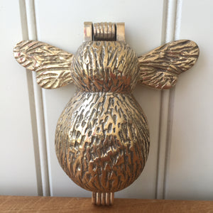Bumble Bee Solid Brass Door knocker Country Cottage Style