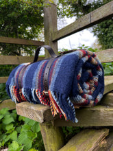 Load image into Gallery viewer, Tweedmill Walker Companion  Picnic Rug Waterproof Backed - Cotton Olive Herringbone