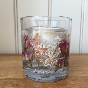 Stoneglow Candles Botanic Collection Rose & Peony Natural Wax Gel Tumbler